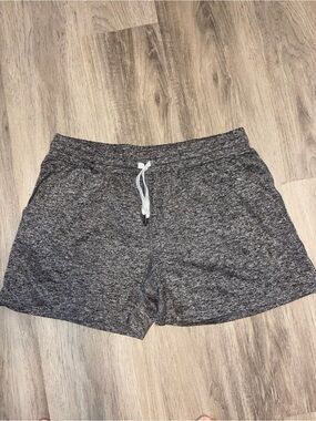 Pacific Trail Women's Heather Gray Athletic Drawstring Shorts